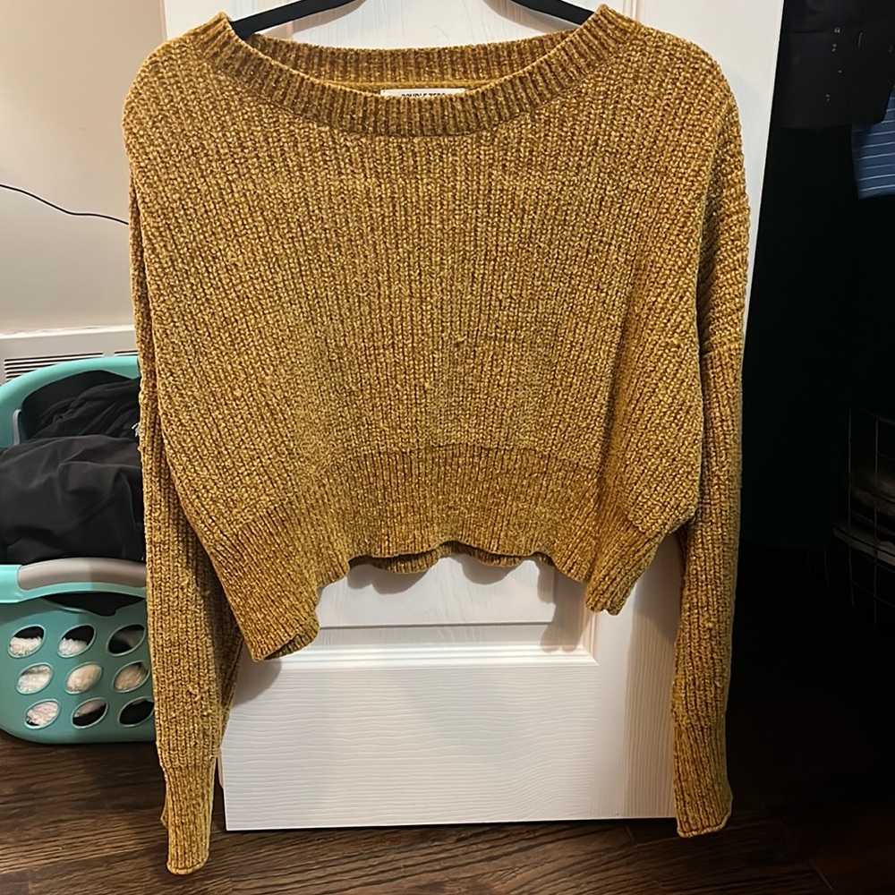 Dry Goods Sweater Cropped Size Small